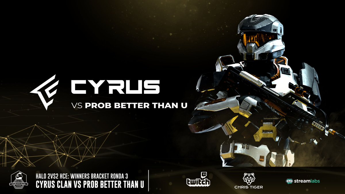 CyrusClanYT's tweet photo. Hora de la guerra. (@Karmavlopez y @OneyKnows)

🔴 https://t.co/QSgsYViHKl

#GoCyrus | #HCE2V2 @espana_halo https://t.co/3Y4XoMIh4J
