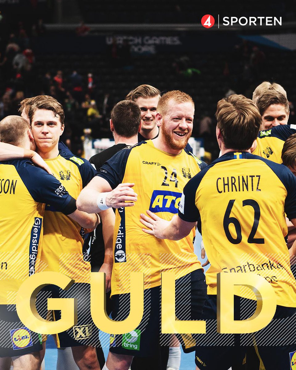 TV4Sport's tweet image. JAAAAA!!!! Sverige vinner EM-guld!! 🇸🇪🥇