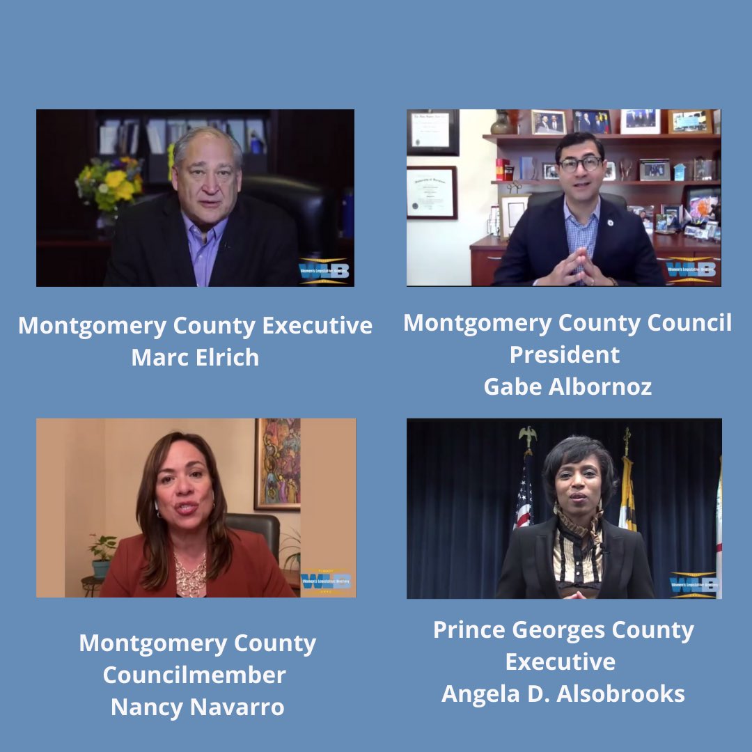 MoCoWomen's tweet photo. Wonderful greetings from each of the speakers below! Thank you for kicking off our event this afternoon.

#WLB2022 #MoCoWLB #WomenVote https://t.co/NZA72lQzcJ