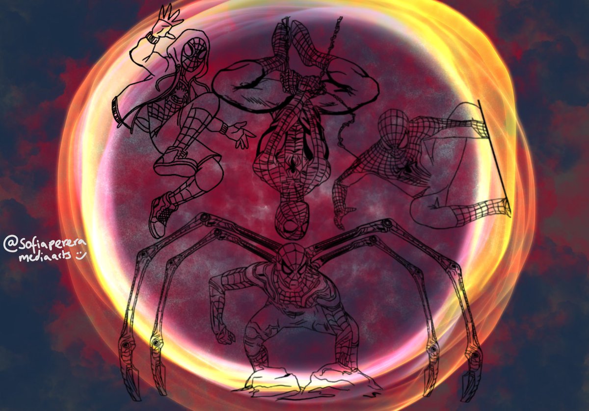 sofartandcomics's tweet image. Who’s your fave spidey? #wip #art #digitalart #SpiderManNoWayHome #SpiderMan #MilesMorales #spiderverse