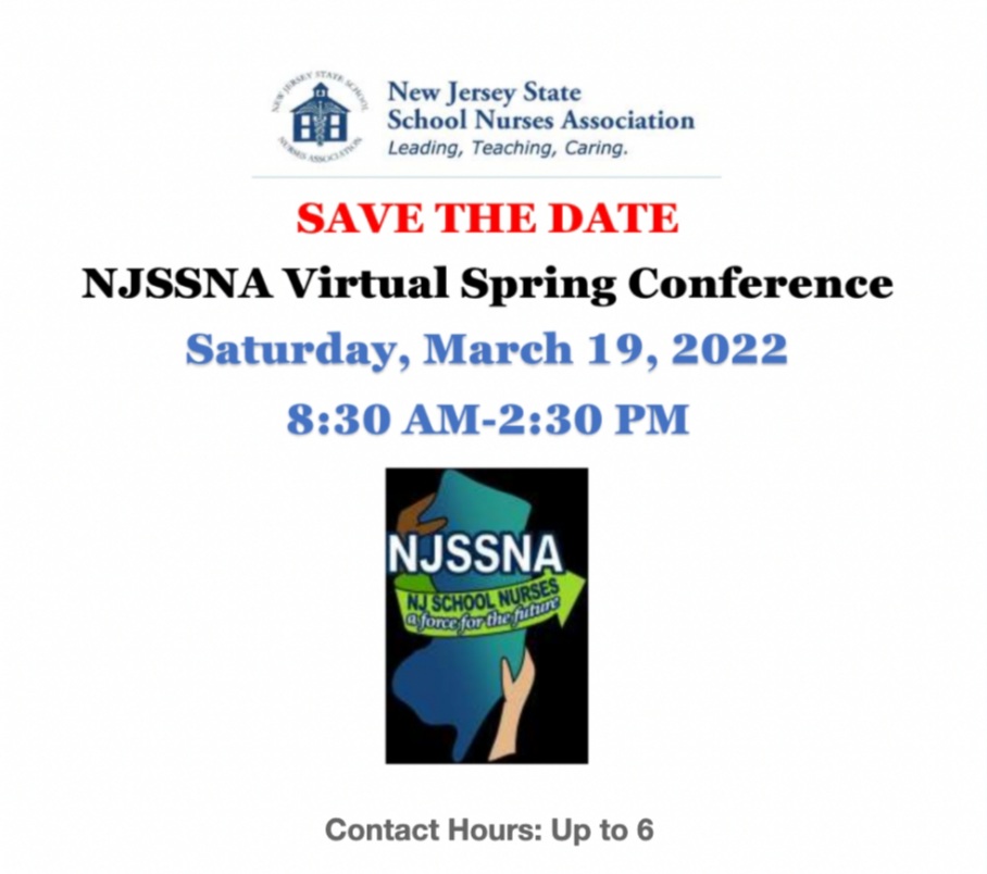 #NJSSNA2022 coming to you from the comfort of home Sat 3/19/22. Hear from @BGlickstein, nursing media strategist, <a href="/schoolnurses/">NASN, Inc.</a> Exec Director @DonnaMazyck on leadership, <a href="/NJDOH/">najd</a> Commissioner &amp; nurse #JudyPersichilli, Dr. Janice Selekman plus MORE!
neusha.org/index.php/face…