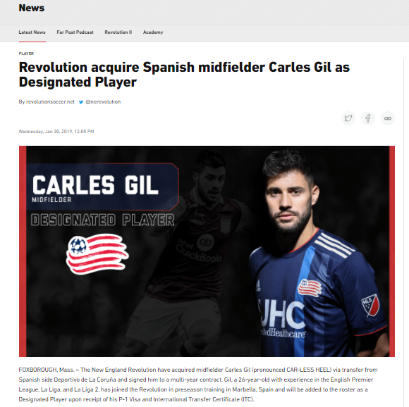 Three years ago today.

▪️ 2021 MLS MVP
▪️ Two-time MLS Best XI selection (2019, 2021)
▪️ 2019 MLS Newcomer of the Year
▪️ 2021 MLS Comeback Player of the Year
▪️ Captained #NERevs to points record and Supporters' Shield
▪️ 16 goals, 39 assists in 74 appearances