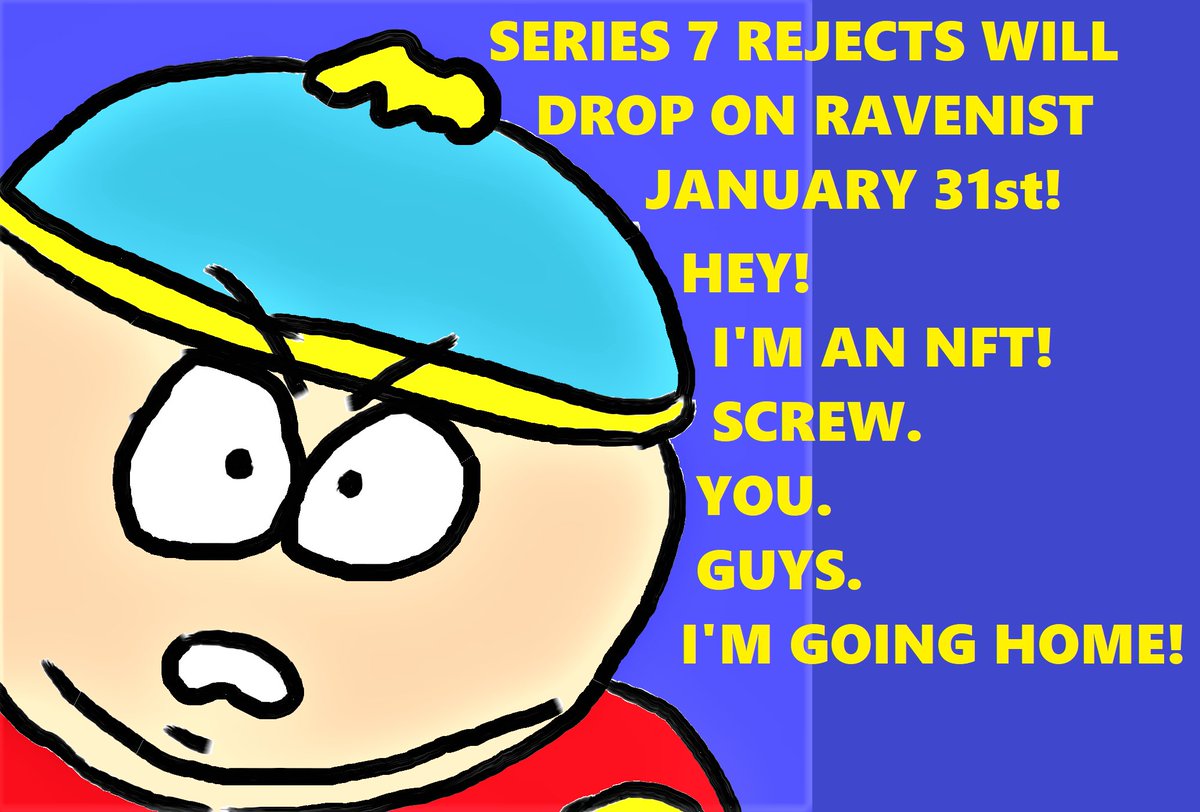 insane_prophet's tweet photo. #Rejects #Ravenistcom

https://t.co/rR3YQIQHLy

#NFT2022 #NFTs #NFTartists #NFTCommunity #Ravencoin #NFTdrops #Ravenites #Ravenist #RVN #NFT https://t.co/JQgrlP1j04