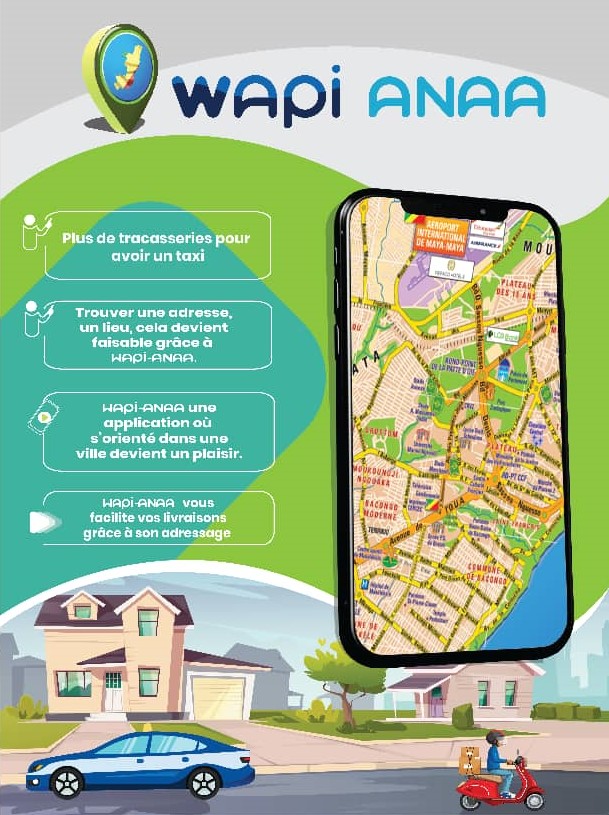 Bazebinicy's tweet photo. Coming soon...

The denomination "Wapi" is taken from Lingala (vernacular language in Congo) which means "Where".

On the other hand, if we have fun reversing the first letter W into M, this gives Mapi, close to the word "Map".

#Cartography #localization #Wapi #Addressing https://t.co/8dHlTLLFP2