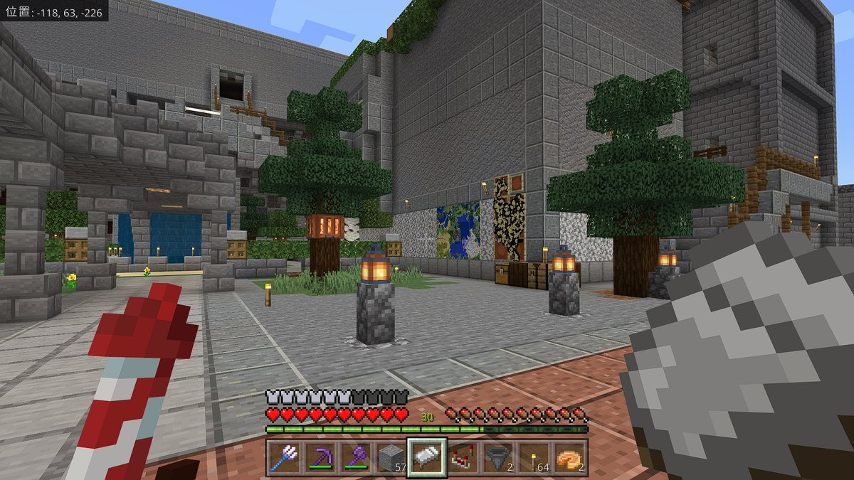 busaikuottou's tweet image. ゴミが溜まってきたので焼却炉を作った。チェストに入れてスイッチを入れると捨てていく仕組み。
#minecraftjp #マインクラフト