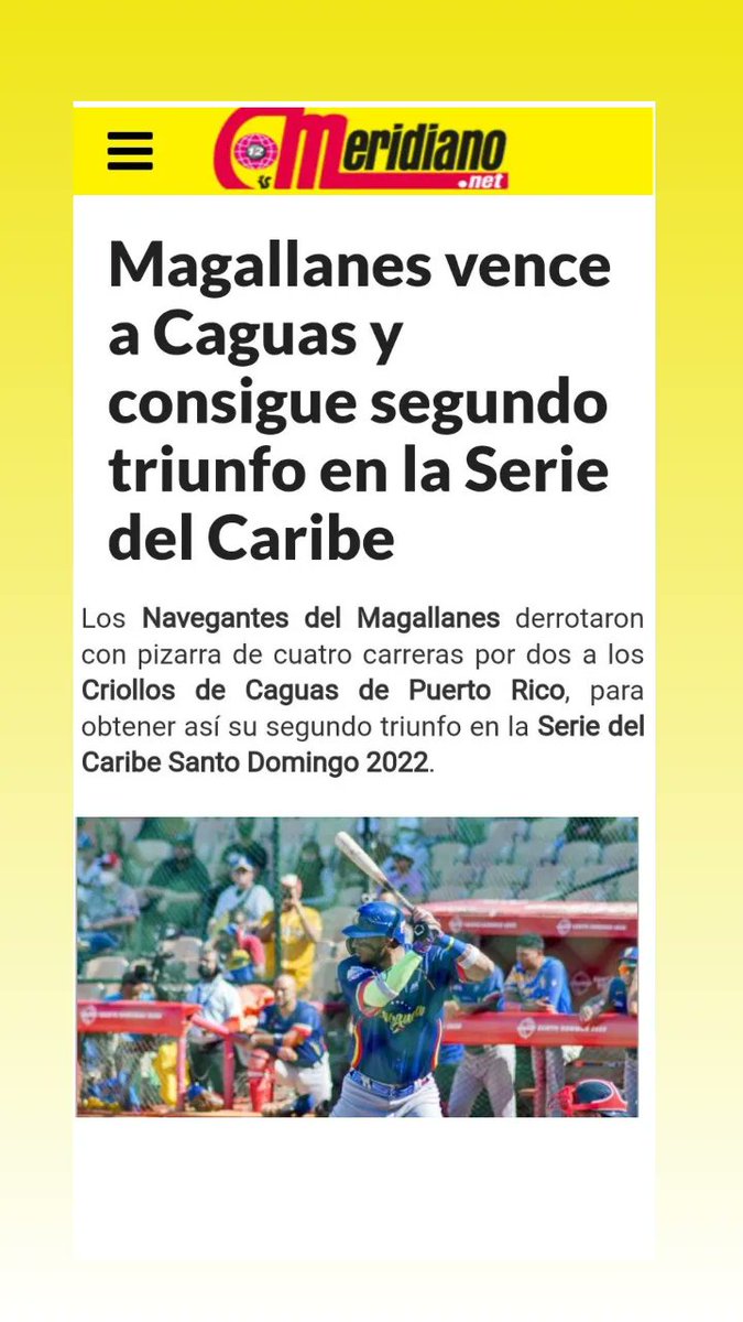 #NavegantesDelMagallanes #SeriedelCaribe2022 #CriollosDeCaguas