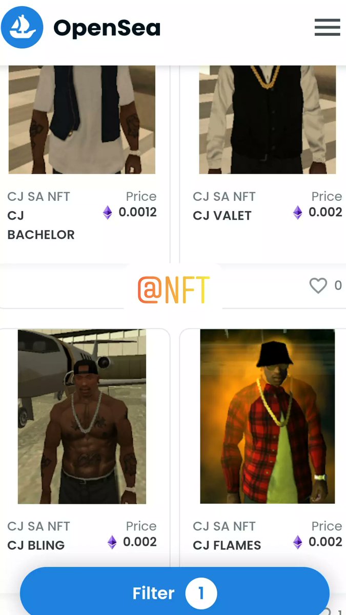 imangs_kini's tweet photo. @CallMeMatt Cj san andreas NFT'S @imangs_kini https://t.co/1gOspFgzA0