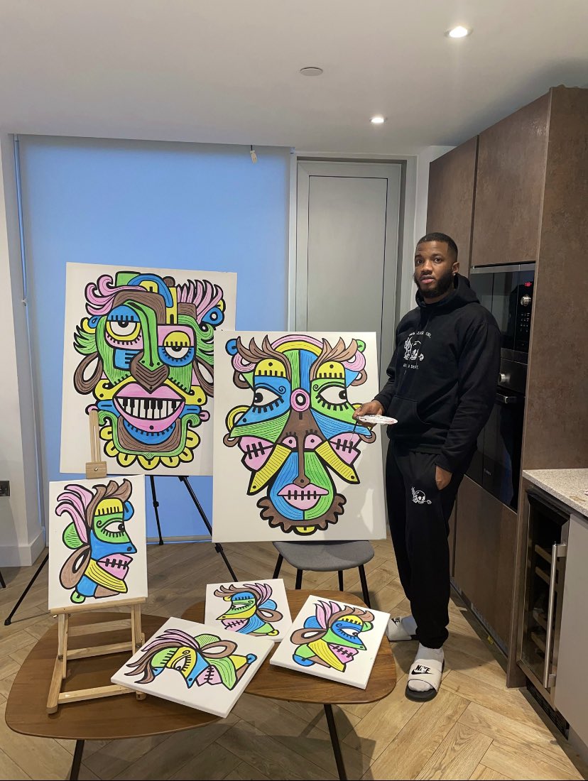 MaikelYou's tweet photo. ‘Art is coming face to face with oneself.’ https://t.co/J6fD8gmMNy