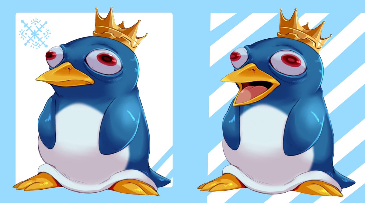 IPenguinato's tweet photo. I'm The Ice Emperor Penguinato! I am a spooky comedic Penguin that likes messing around doing horror/variety streams. 
I am aided by my Royal Attendant Penguinata who keeps me focused.
Come hang out! My social links are in the comments👇
#vtuber / #envtuber / #twitchstreamer https://t.co/s6zwEU5mVN