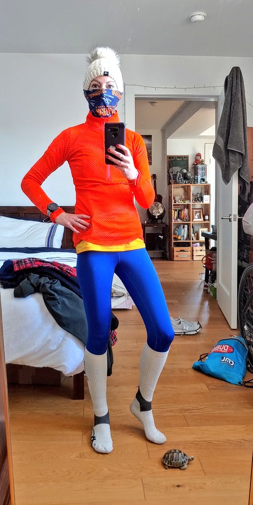 LBLifecoach's tweet photo. Getting ready to #run is this weather takes longer than the #trainingrun itself! So many layers that even little Arti doesn't know what to do! ๐ขโ๐จ
#marathontraining #Brooklynmarathon @NYCRUNS #thisgirlruns #wintertraining #snowsnowsnow #newyorkrunning @nyrr https://t.co/orIypSRvfR