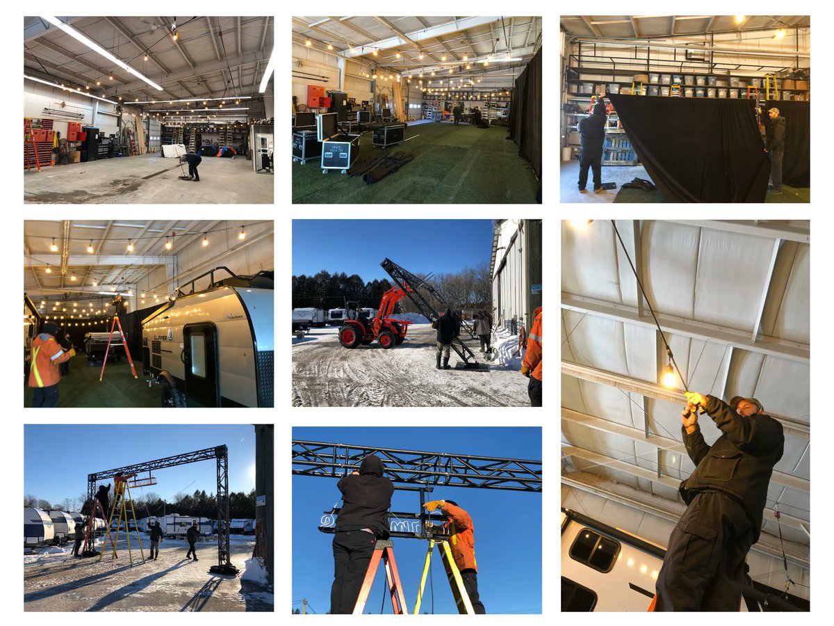 CampkinsRV's tweet photo. We hope you enjoyed our Winter Wonderland RV Show. Thank you to our service employees for all their hard work!! We know it wasn't easy putting this show set together but we appreciate all that you do each and everyday! #campkinsservice #weloveourtechs #rvtechs #rving #camping https://t.co/w1v3lCnoOh