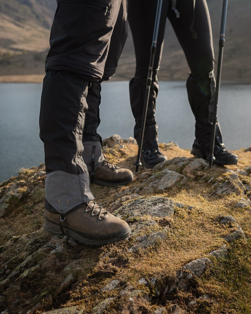 Gaiters are an essential piece of kit for your outdoor wardrobe; acting as a protective sleeve for your lower legs, and the vulnerable area at the top of your boots they help keep you dry and comfortable throughout your adventure.

#trekmates #gaiters #goretex