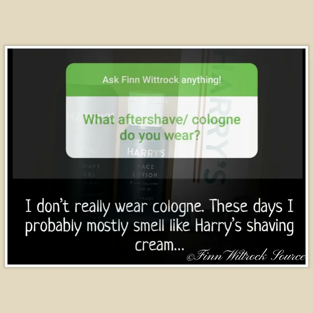 Finn_Wittrock__'s tweet photo. ⭐ Finn Wittrock Fan Q&amp;A ⭐
@FinnWittrock on what aftershave / cologne he wears! #AskFinn https://t.co/ln2zJECj92