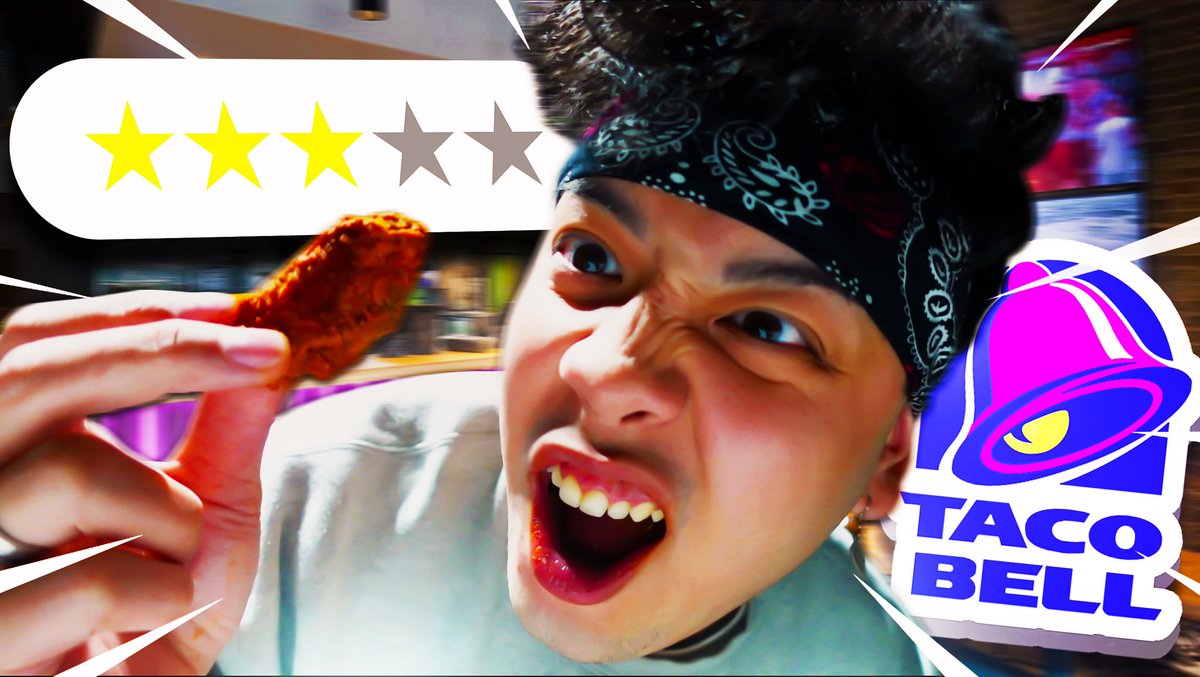 Watch the daily nonsense that I live through with my friends!

Risking out lives and bubble guts by trying out Taco Bell's Crispy Chicken Wings!

youtu.be/e4BRacianMU