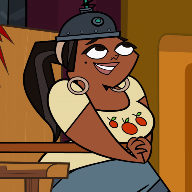 BLKLESPOS's tweet photo. * today’s black lesbian otd is LESHAWNA from TOTAL DRAMA ! (hc) she is blkles4blkles with comphet ! (hc) https://t.co/R8paXwQO5l