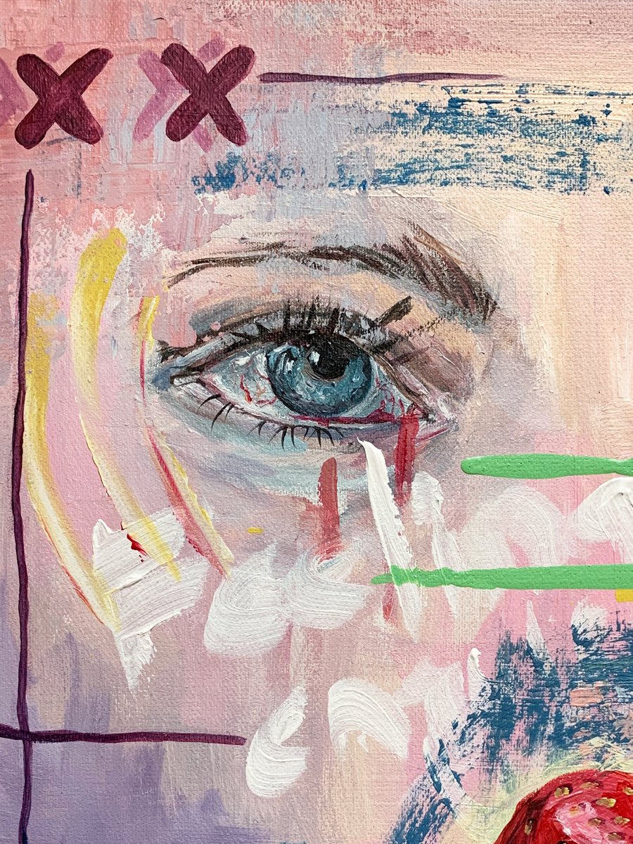 eye... exploring the world of NFT!
I'll be breaking in soon. This is an excerpt from one of my paintings
#NFTCommunity #nftart