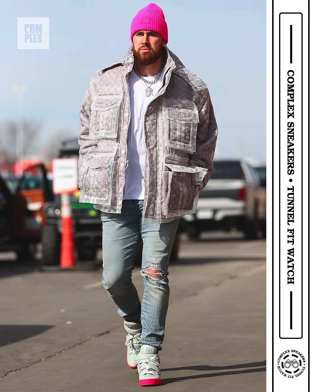 Complex Sneakers on X: Chiefs TE @tkelce pulled up to the AFC