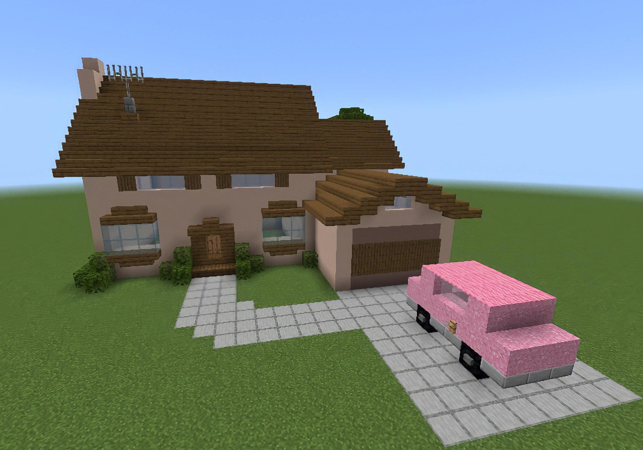 CloseeDBr on X: Minecraft  Casa no Penhasco (Casas Criativas