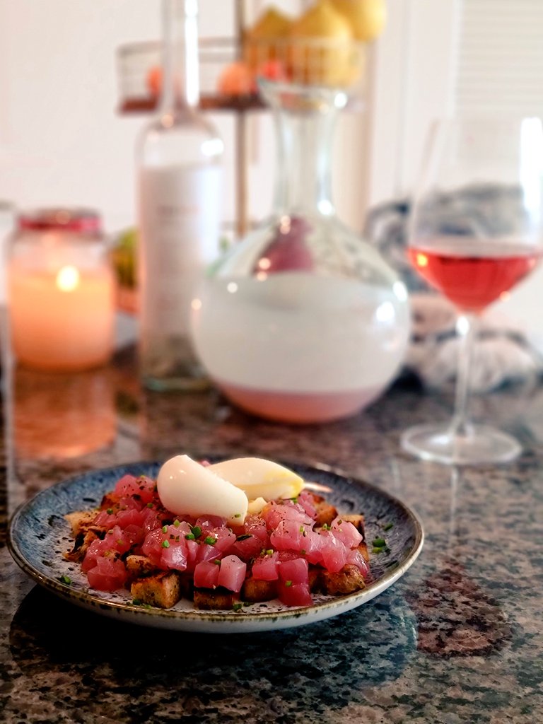 <a href="/Monktastic7/">Becca</a> just blew my God damn mind with this tuna tartare...