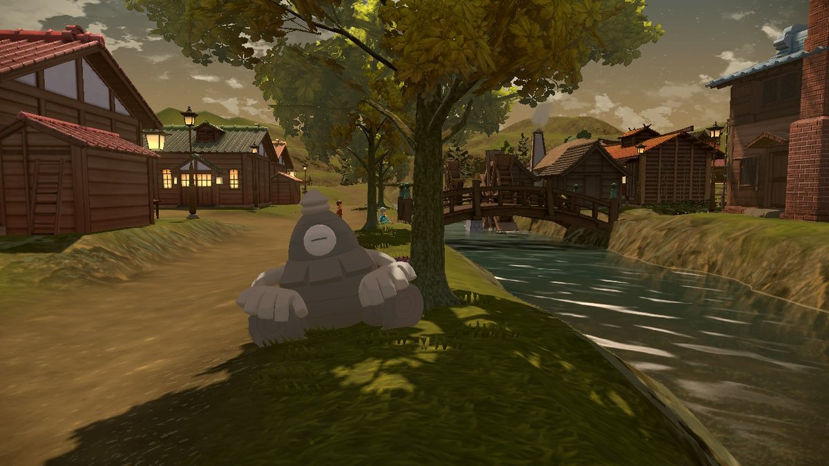 miothres's tweet image. sleep well, babey #PokemonLegendsArceus #NintendoSwitch