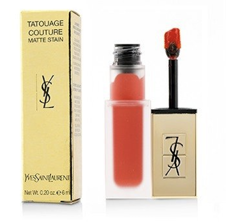 Look at my next luxe beauty Twitter Giveaway: It's YSL's Tatouage Couture Matte Lip Stain in "True Orange". So cool! To enter, follow <a href="/davelackie/">dave lackie</a> &amp; <a href="/NinaWestbury/">Nina Westbury</a> &amp; RT It's a feather-light stain that isn't drying. (ends 07/02) #win