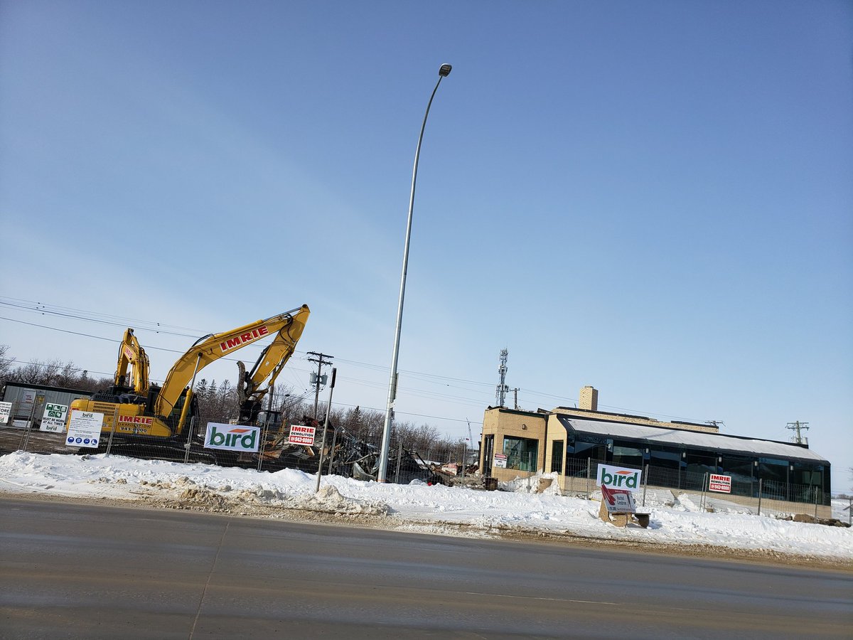 Pembina Pancake House coming down! #pancakehouse