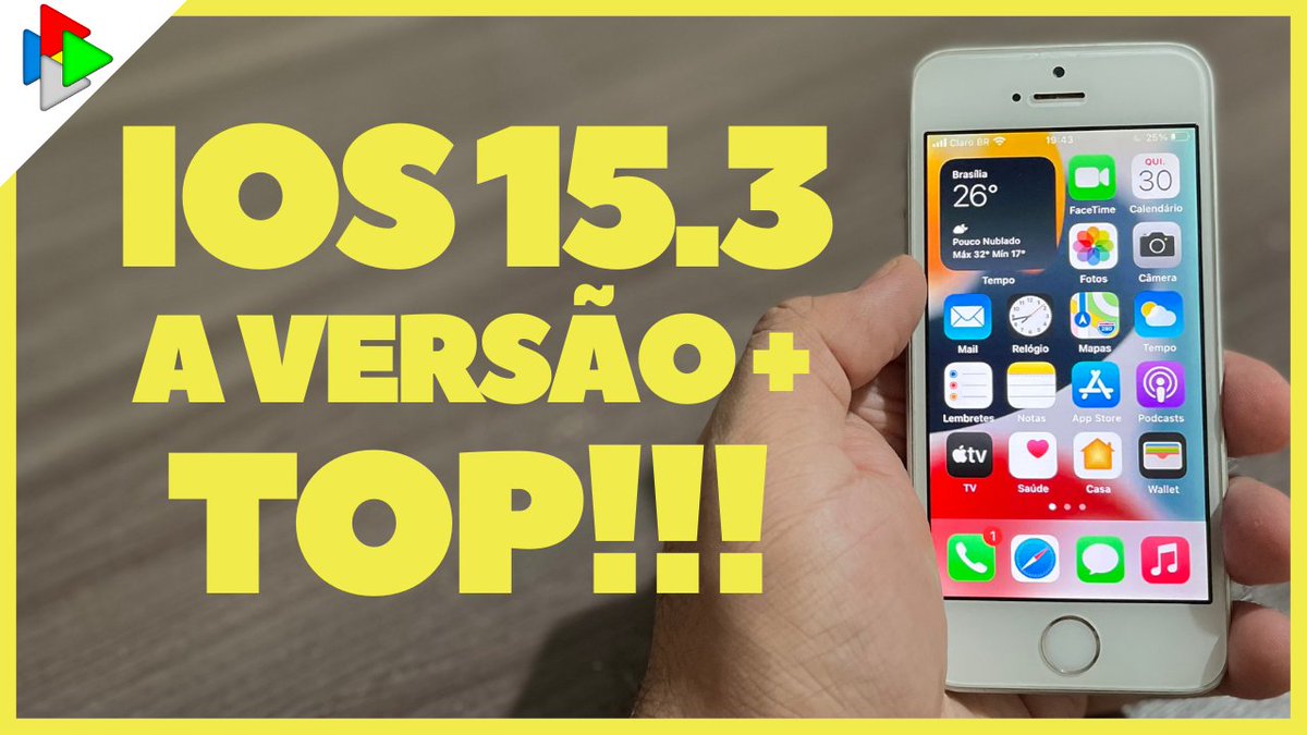 luissfelippee's tweet image. iOS 15.3 - A VERSÃO MAIS TOP DO iOS 15 

#tech #felippetek #iOS153 #Apple #iOS154beta1 #iPhoneSE #iPhone13Pro

🎦  - youtu.be/_ewCoPAmhpE
🎦  - 
🎦  -