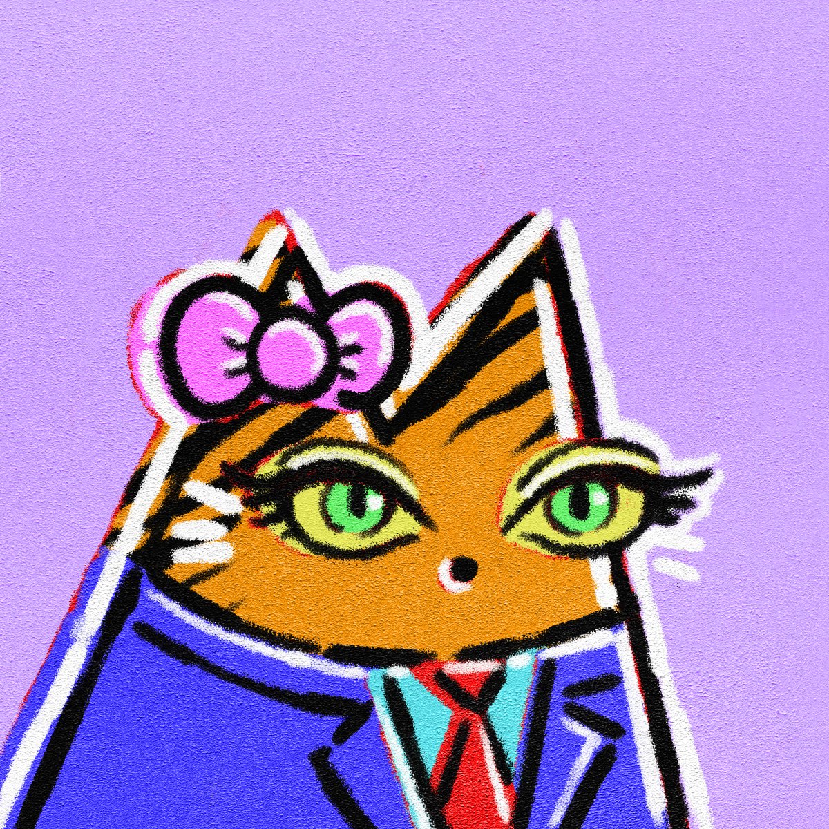 GaverixM's tweet photo. Pop Art Cats #7474
Very rare! @popartcatsnft
🔥 only 1 of 5 with tiger skin🔥

https://t.co/48KdcmqThQ

@mattchessco (2.7M followers on TikTok, 1.1M on YouTube)
 
#NFT #NFTs #reveal #popartcatsnft #mattchessco https://t.co/8sZJvit5M4