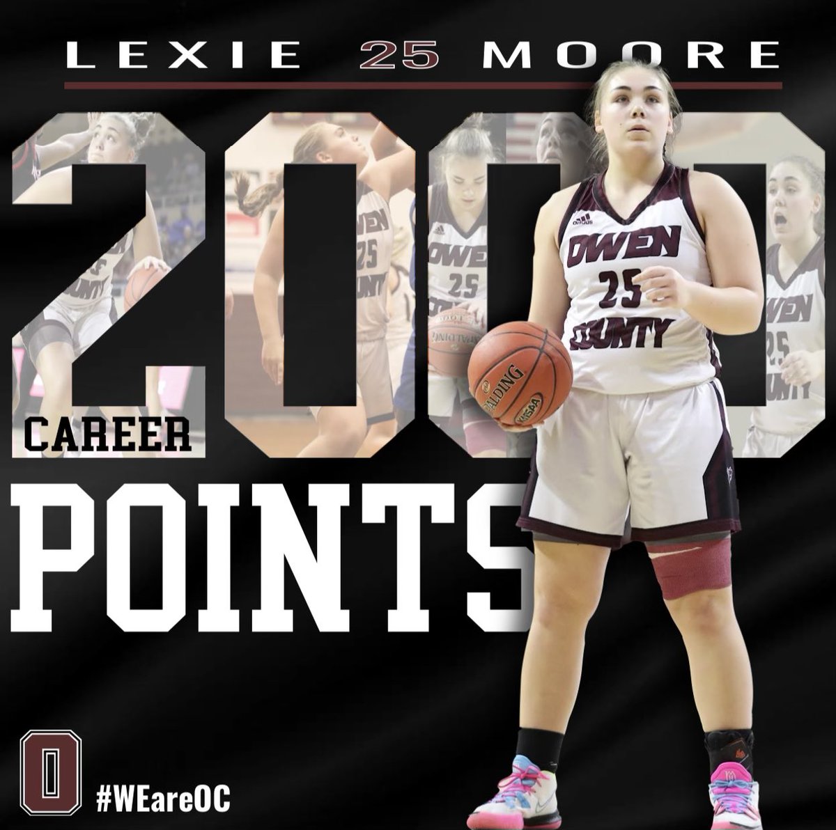 Congrats to Owen County SR Lexie Moore who was not only named the All “A” State Tournament MVP as the Lady Rebels brought home their first ever State Championship, but she also scored her 2,000 career point.

First Lady Rebel to eclipse 2k. 

#OCGB
#WEareOC 
#REPtheO 
#haveaday