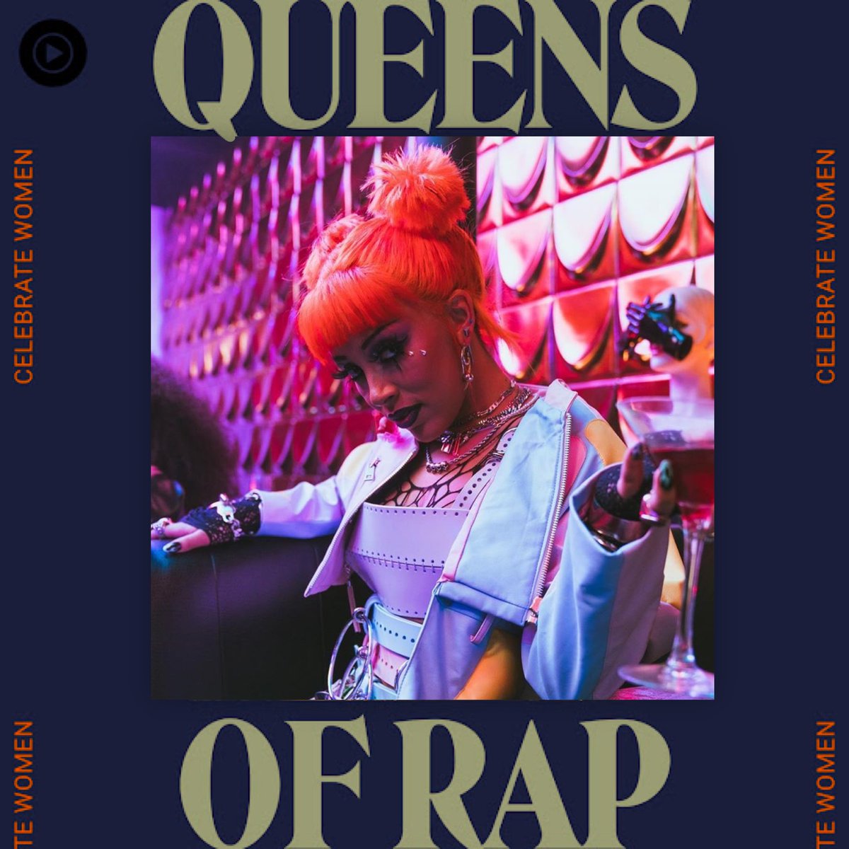 alexisdlamini's tweet photo. the queen of rap is back on the cover of #QueensofRap playlist on YouTube music π£π€‘π€π₯ https://t.co/GB86G421mZ
