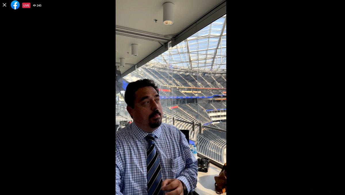 FOXDeportes's tweet photo. ¡Estamos EN VIVO!
@jpereznavarro y @RolandoRCantu nos cuentan los detalles sobre el encuentro de @49ers vs. @VamosRams que vivirás HOY en @FOXDeportes. 👏🏈 #NFLeros #NFLenFD #FDLive @NFLEspanol
Síguenos ahora en nuestro #FBLive aquí 👉 https://t.co/JCkuhOhit1 https://t.co/DgAtIY6I2D
