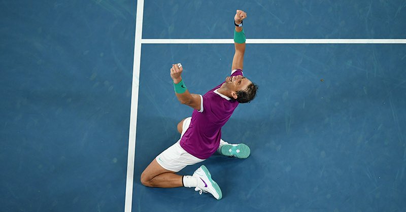mukesh_g_pandey's tweet image. One of the Greatest comeback ever! Legend GOAT Nadal 🐐🐐 ♥️ #AusOpen #RafaelNadal #RafaNadal #Rafa21 #AustralianOpen #AustralianOpen2022 #VamosRafa