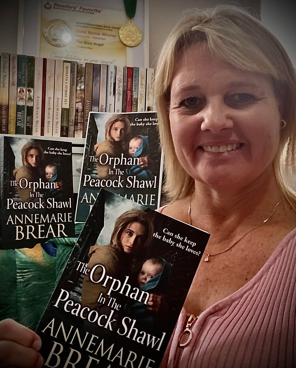 The Orphan in the Peacock Shawl 
New Release!
“The writing is vivid and gripping!”
Annabelle can’t hide forever from the wealthy Hartley family, but can she give up the baby she loves? #historicalfiction #historicalsaga #Victorian #Yorkshire
Amazon: https://t.co/qZZCGcJb73 https://t.co/Q5FeZqlMyB