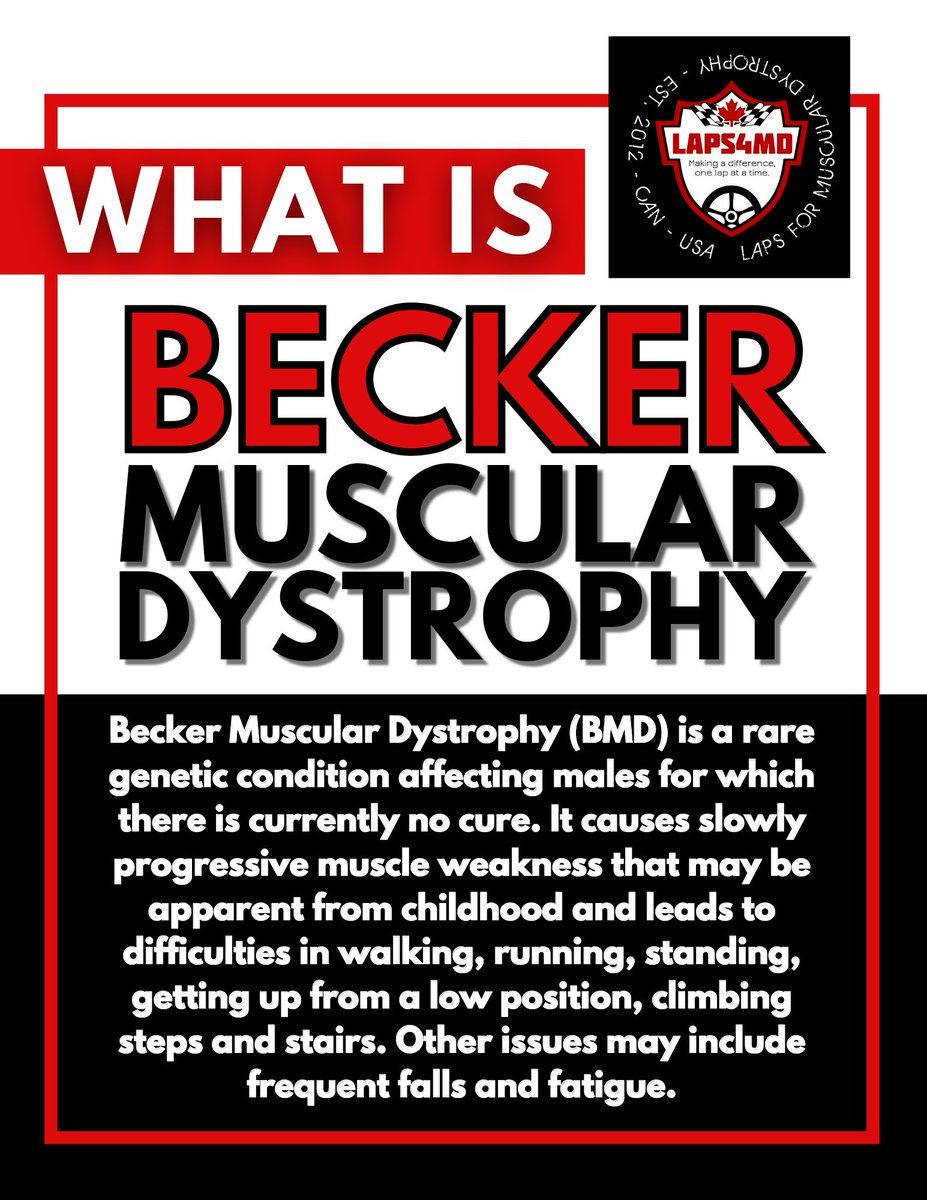 Part of our mission is raising awareness, Becker Muscular Dystrophy is the type of MD our founder lives with. You can read Brad's story on his personal blog at mybeckersstory.blogspot.com #MuscularDystrophyAwareness #MuscularDystrophy #TeamLAPS4MD