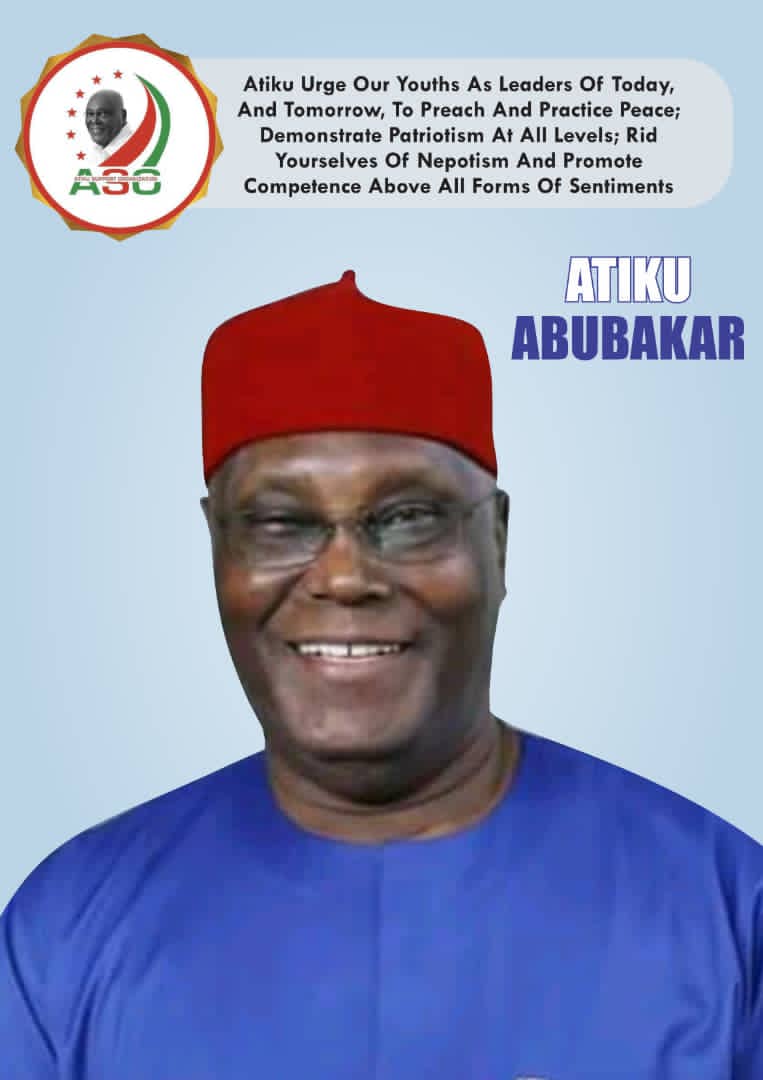 Poverty requires many solutions, it needs to come up with ways to limit its growth in society. Nigeria has many ways to get out of poverty,we have many sources of income. I will continue to fight poverty ~ @atiku
#Aso2AsoRock  #AtikuOccupyNigeria #JoinASO