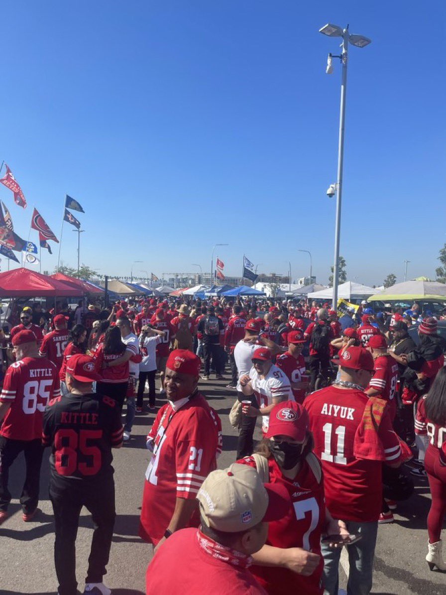 So much for LA keeping 49ers fans out