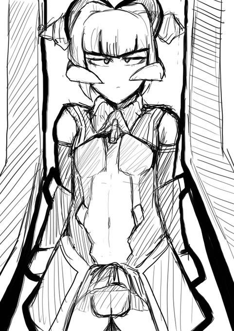 #男の娘
🔞シンフォギアの男体化イラスト♂調くん 