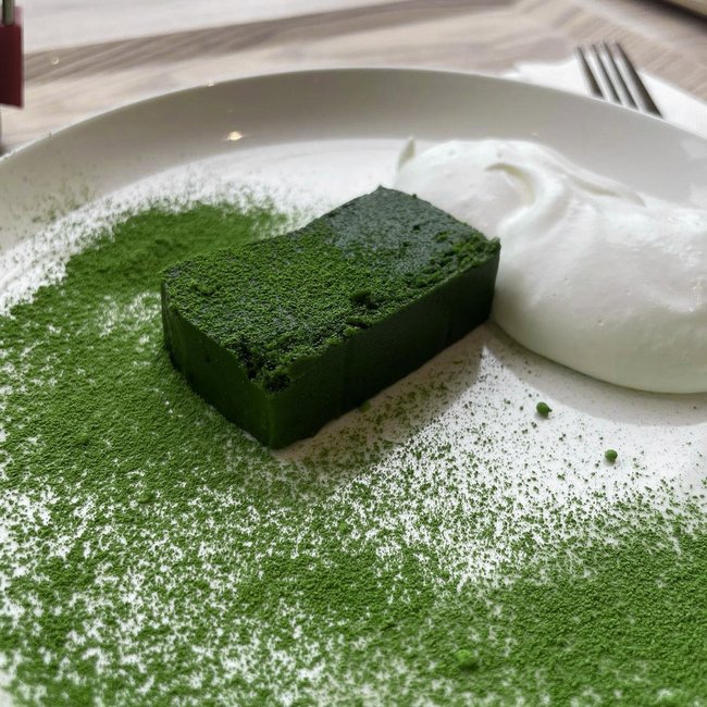 Matchaeologist's tweet photo. Double the #Matcha, double the fun! 😉 Tag your #MatchaMates with whom you’d like to share these delicious #Matcha #Terrines and #MatchaLattes 🍵 captured by @ matchasuuki_yummyfoods.😍 👉 https://t.co/rsWsivbOx2 https://t.co/hfGdo3pfHs
