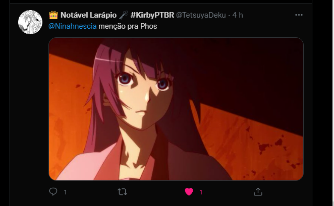 Ninahnescia's tweet photo. parece que a ligação "stephanie =  houseki" é muito comum https://t.co/vqUV2K2O7E