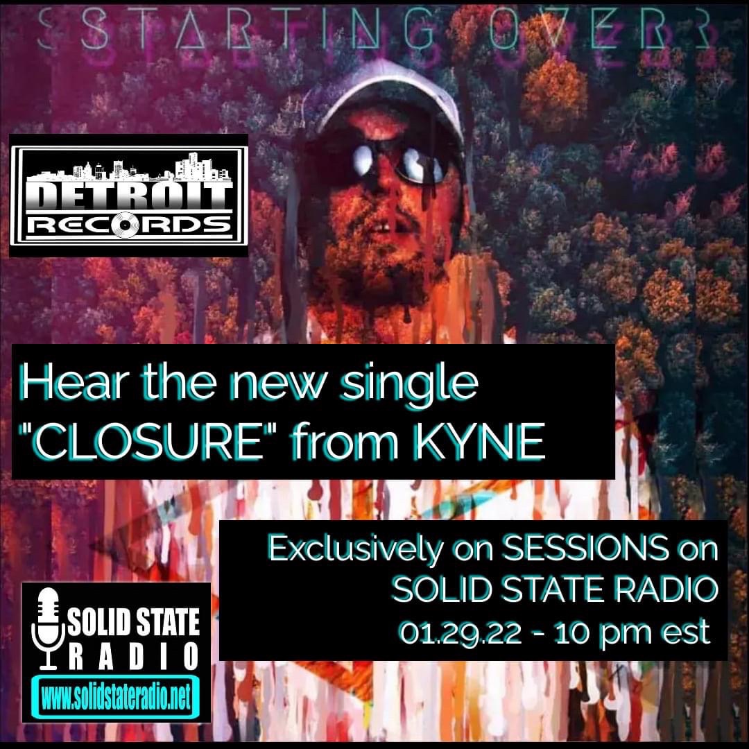 _OfficialKYNE's tweet photo. Thanks to Adam over on Sessions Radio for putting my Track ‘Closure’ into the rotation!!

My EP ‘Starting Over’ drops next Month. Stay tuned, ya’ll! https://t.co/kdxLdWEmje