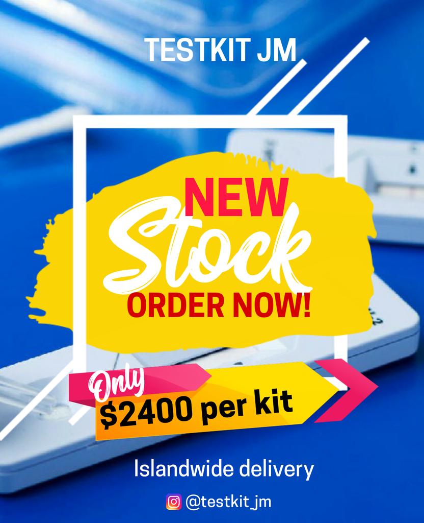 Testkit_JM's tweet image. DM for orders! @Testkit_JM 
#COVID19 
#jamaica
#covidjamaica
#CovidTesting