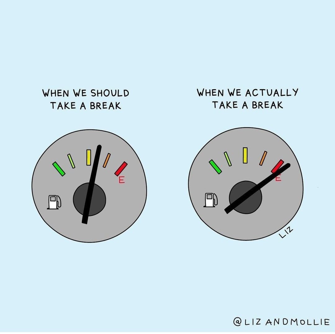 dbridges_atc's tweet photo. You can't give, if you don't have anything left in the tank. Self care is the best care ♥️🧠 #TakeADay #MentalHealthMatters https://t.co/b2VCaEUMi9