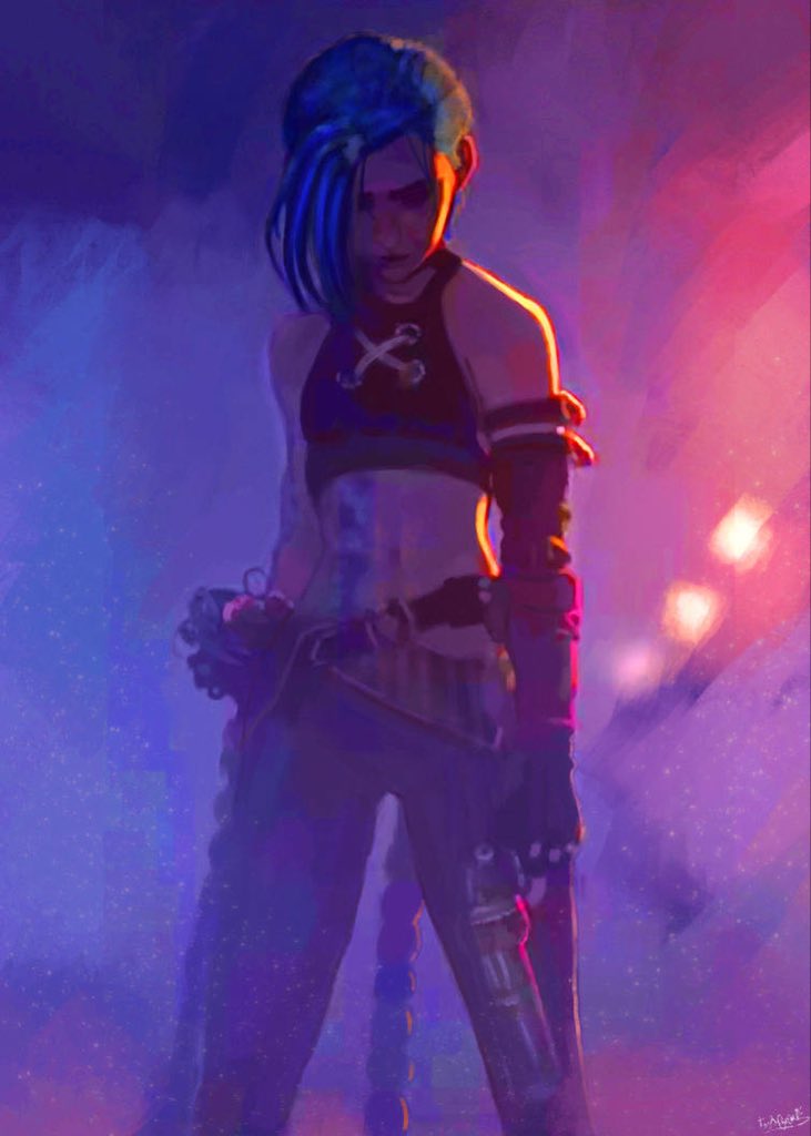 FrostCreativ's tweet image. Has anyone here watched #arcane? If you have please hit me up or comment below, I’d love to discuss it with you! Have this #Jinx in the meantime ❤️ 
#arcanefanart #art #artist #nft #NFTs #NFTCommunity #NFTdrop #nftart #NFTartists #artworkอซทซ #ArtistOnTwitter #NFTGame #NFTartist