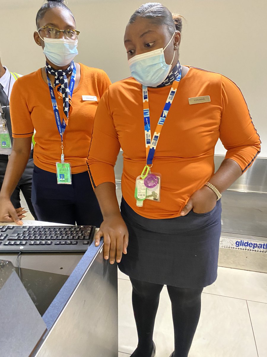 tjsappliance's tweet photo. @JetBlue currently Stuck in Jamaica need help employees at airport were the worst we ever experienced in over 20 years of traveling here’s a pic of them. Worst employees ever https://t.co/gYKEEFb8vi