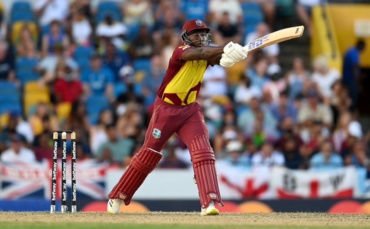 windiescricket's tweet image. WI 179/4 in 20

@KieronPollard55 41

@Ravipowell26 35

Powell &amp;amp; Pollard Power! 🔥😤 

West Indies highest ever 5th wicket partnership on home soil in a T20I by the duo to end the innings 

Live Scorecard⬇️

bit.ly/wivenngt20i5

#MenInMaroon #WIVibes #WIvENG