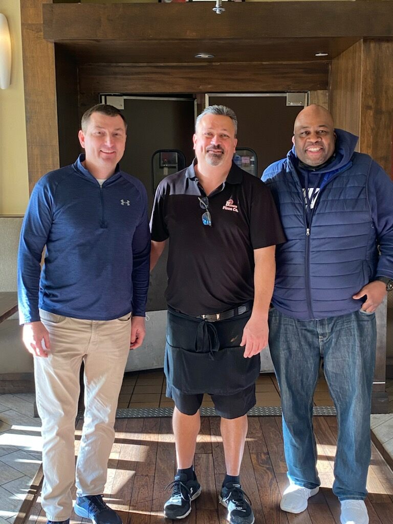 A BIG Thanks to Owner Jimmy DaPolito and his #BisontePizza restaurant staff in Charlotte for such a kind gesture of sponsoring a hearty meal for our youth group after the Basketball Game #NewExperience #NewExposure <a href="/captainshopeinc/">Captain's Hope Inc.</a> @RonRweir