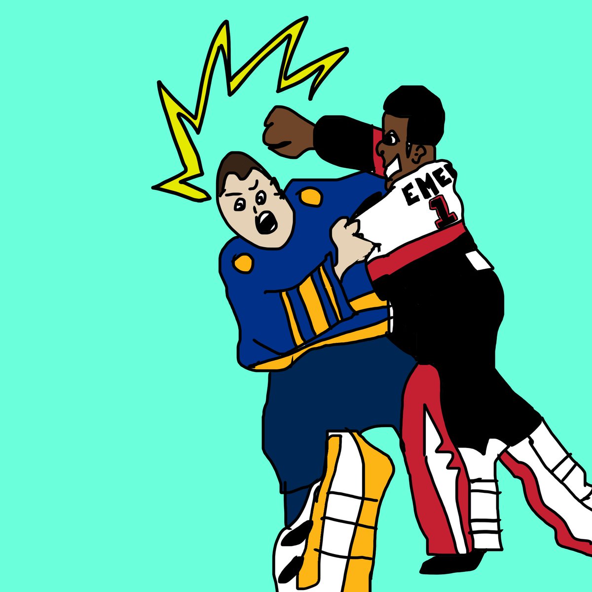 brian5or6's tweet image. Iconic moments in sport # 9 by bRian @Senators