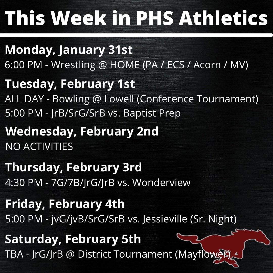 PHS Mustang Athletics (@gomustangs_phs) on Twitter photo 