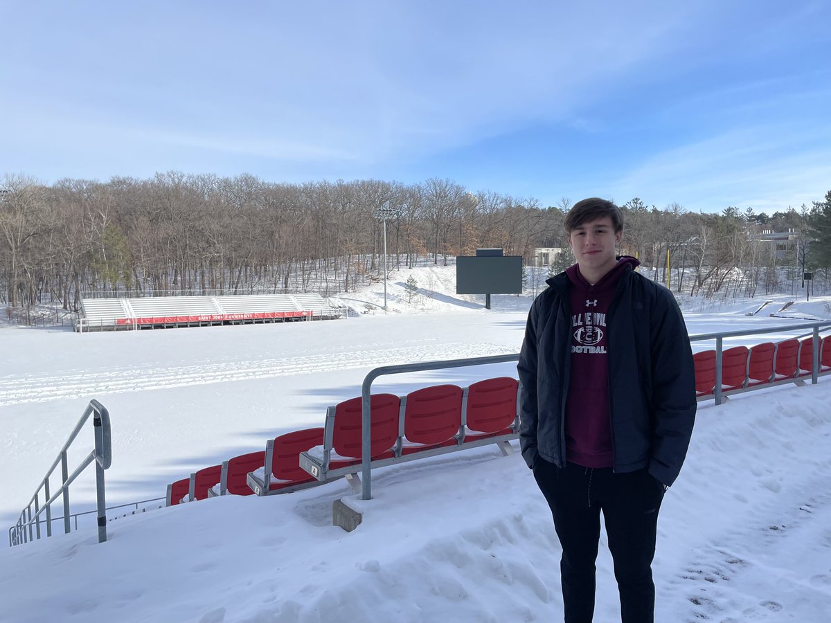 Amazing official visit <a href="/SJUJohnnies/">Saint John's Athletics</a> this weekend! Thank you to all the coaches that made it a great experience. <a href="/joshbungum/">Josh Bungum</a> <a href="/kole_heckendorf/">Kole Heckendorf</a> <a href="/SJUDefense/">Brandon Novak</a>
