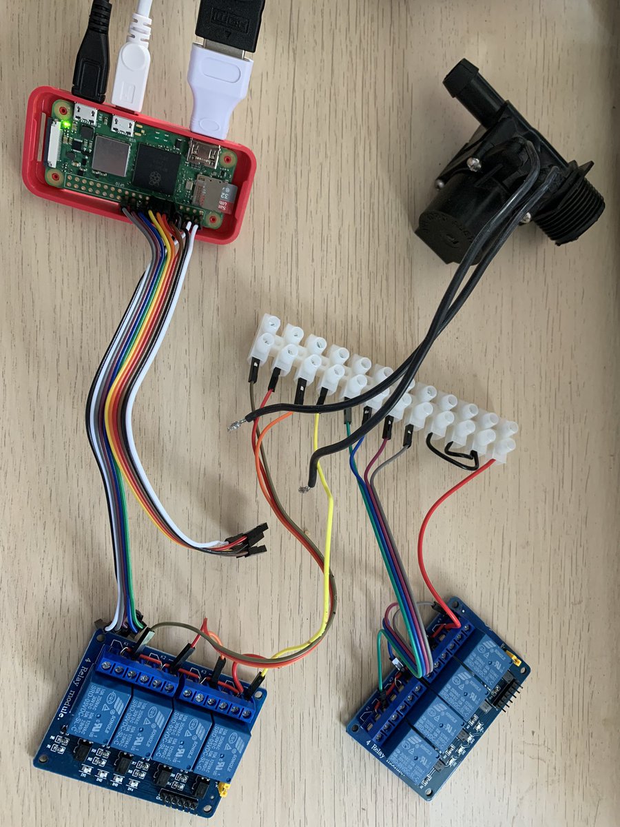 Tim Fazio (@timfazio) on Twitter photo Couldn’t find a Wi-Fi enabled irrigation controller I liked, so am embarking on building my own with a Raspberry Pi Zero. How fun. Thanks <a href="/CoreElecAU/">Core Electronics</a> Couldn’t find a Wi-Fi enabled irrigation controller I liked, so am embarking on building my own with a Raspberry Pi Zero. How fun. Thanks <a href="/CoreElecAU/">Core Electronics</a>